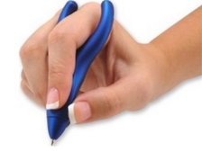 Ergo PenAgain to promote proper writing grip in preschoolers.